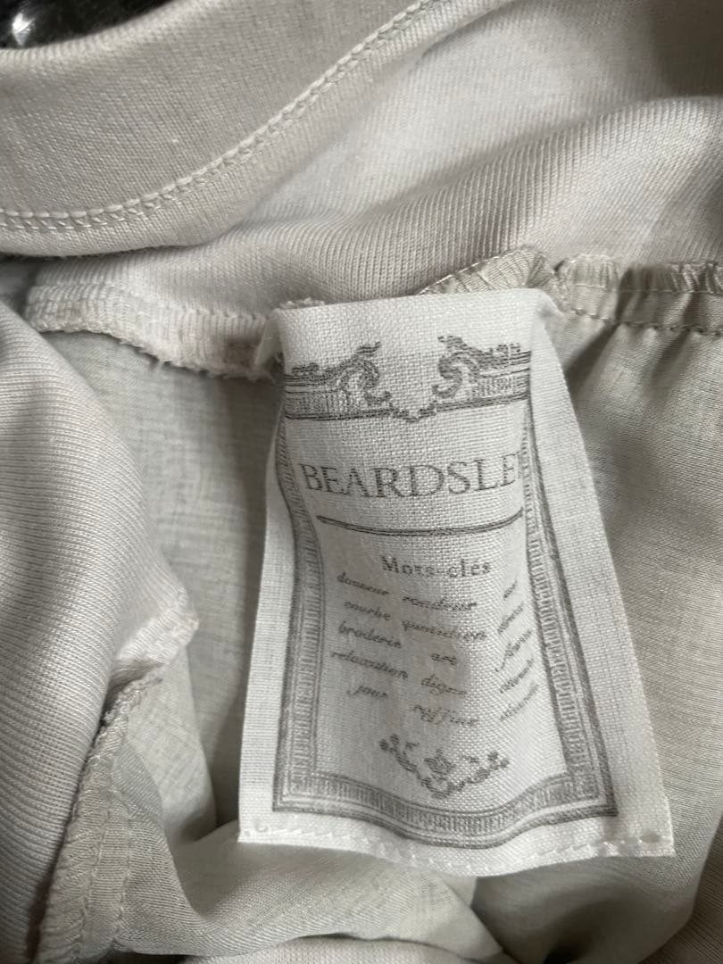 ビアズリー　裾ジャガードサルエルバギー