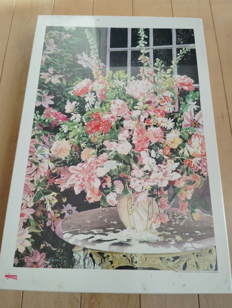 デビット・ロイド・グローバー リトグラフ カントリーガーデン ジグソーパズル