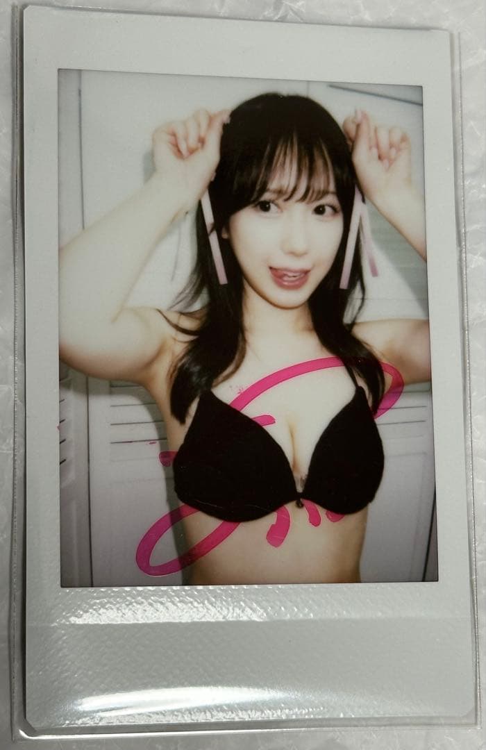 小湊よつ葉　直筆サイン入りチェキ　チェキ　リボン　イベント　イベントチェキ