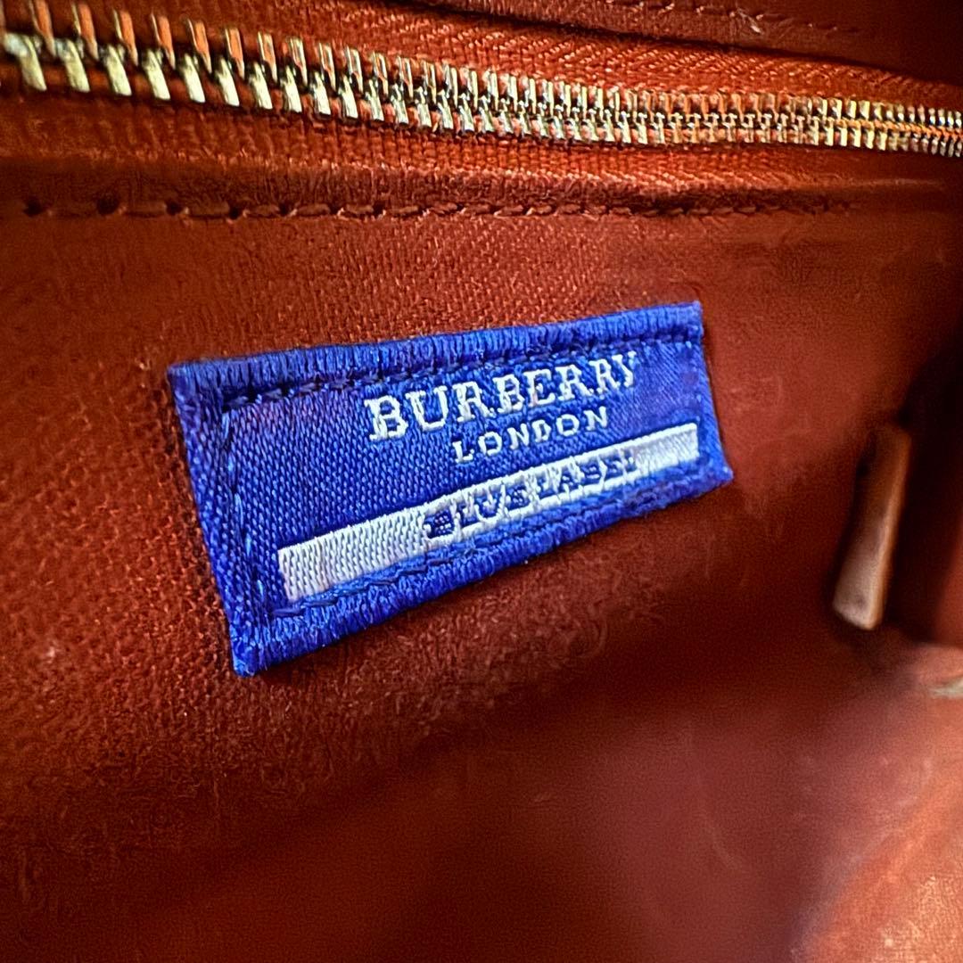 BURBERRY バーバリー ブルーレーベル ミニボストンバッグ