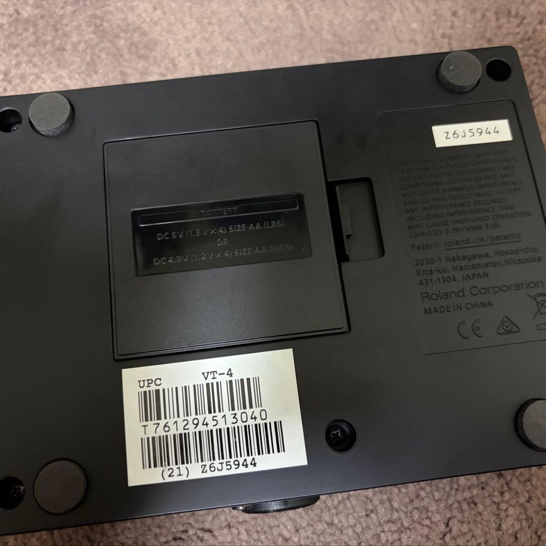 DJ機材 Roland VT-4