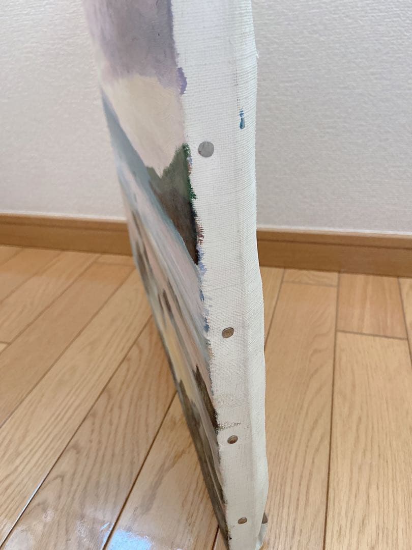 高校生が描いた油絵　風景画