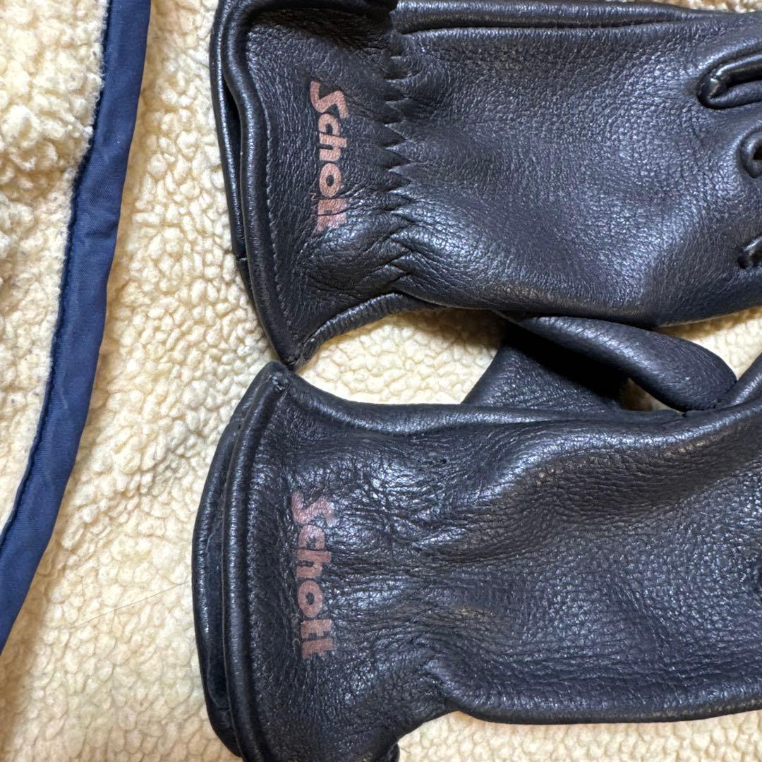 schott ショット　本革グローブ　ブラック　ほぼ未使用