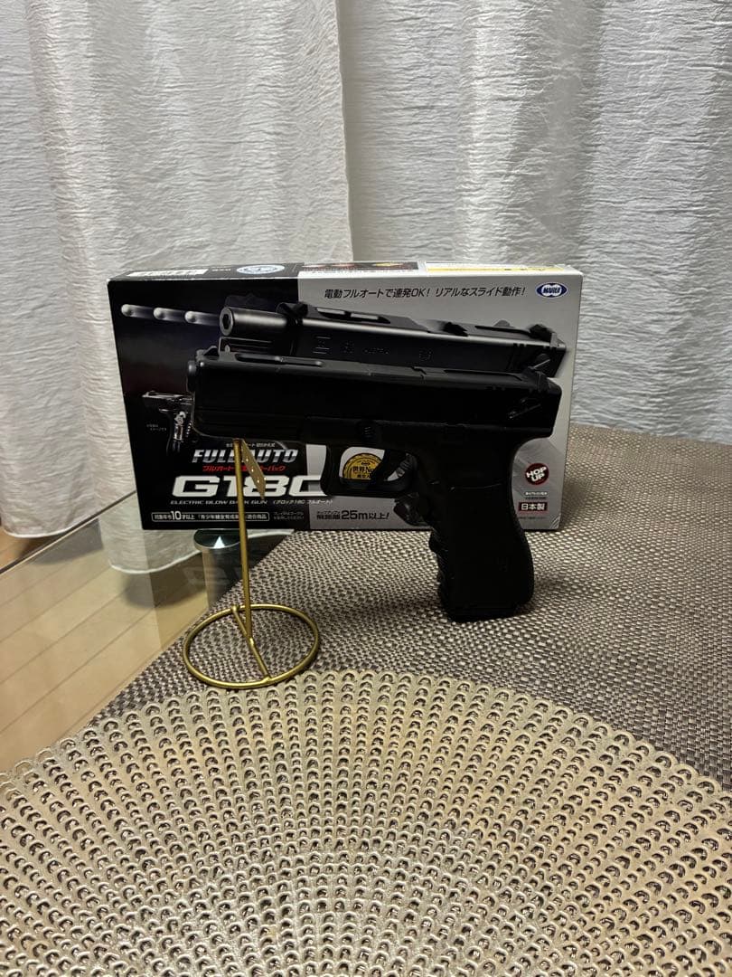 美品　東京マルイ　カスタム品　グロックG18C電動ブローバック　強化ピニオンギア