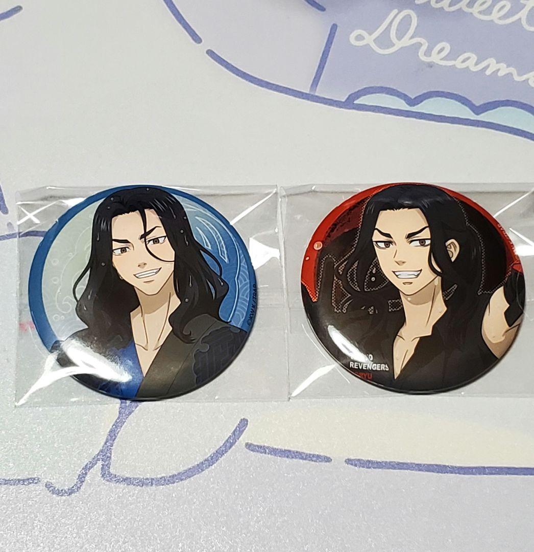 東京リベンジャーズ 場地圭介 極楽湯 缶バッジ