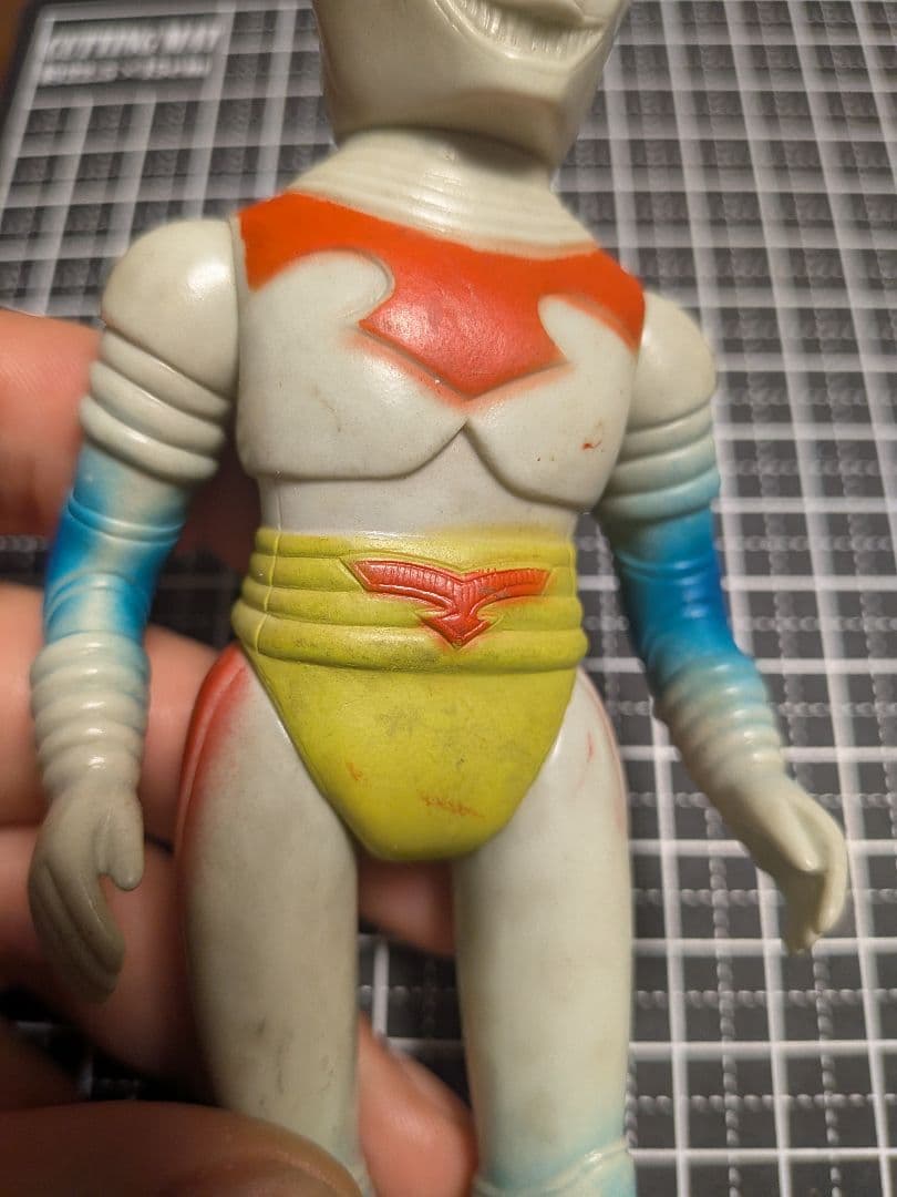 ジェットジャガー　ブルマァク　ソフビ　当時物　ゴジラ