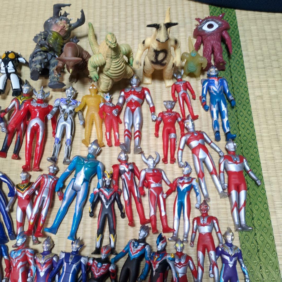 ウルトラマン ソフビ フィギュア 約60体