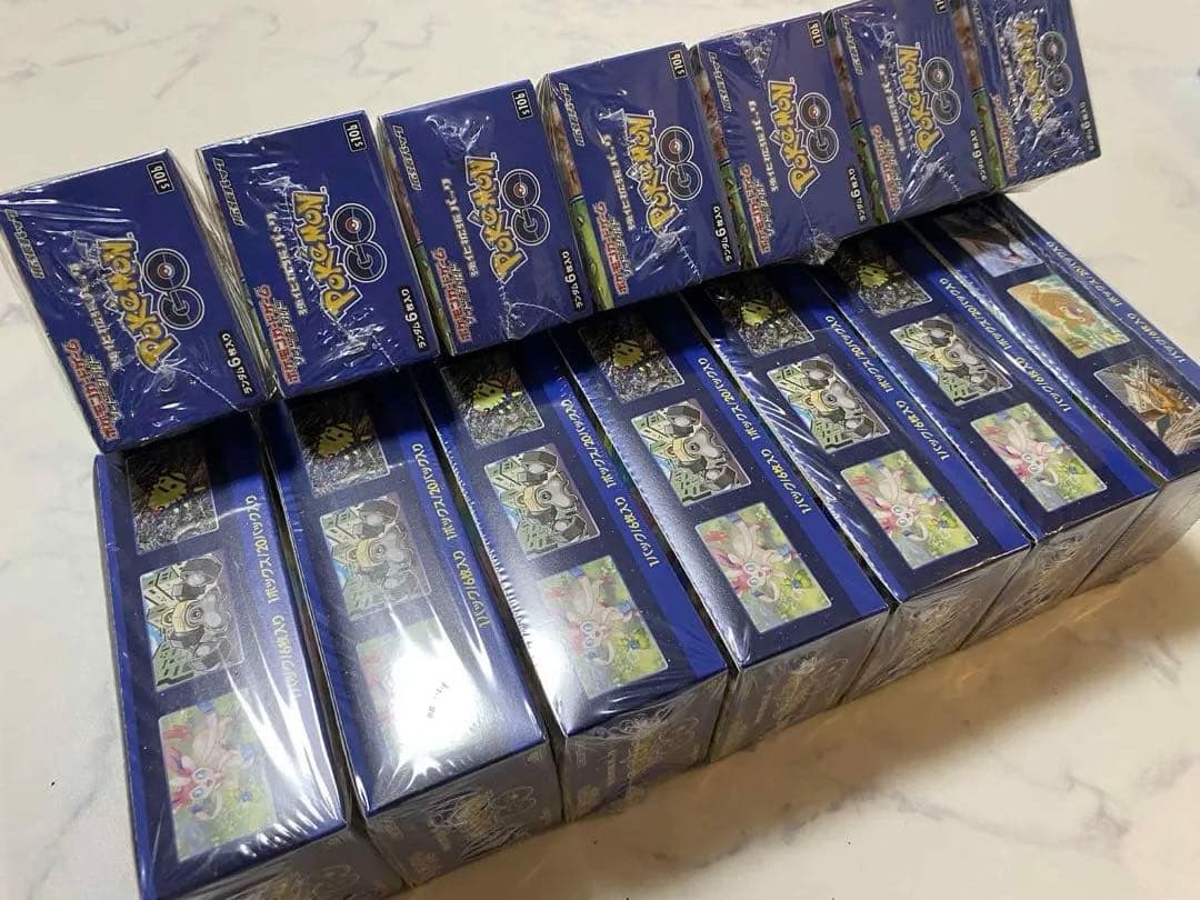 14セット‼️17万から大幅値下げ‼️ポケモンGO ブースターボックス