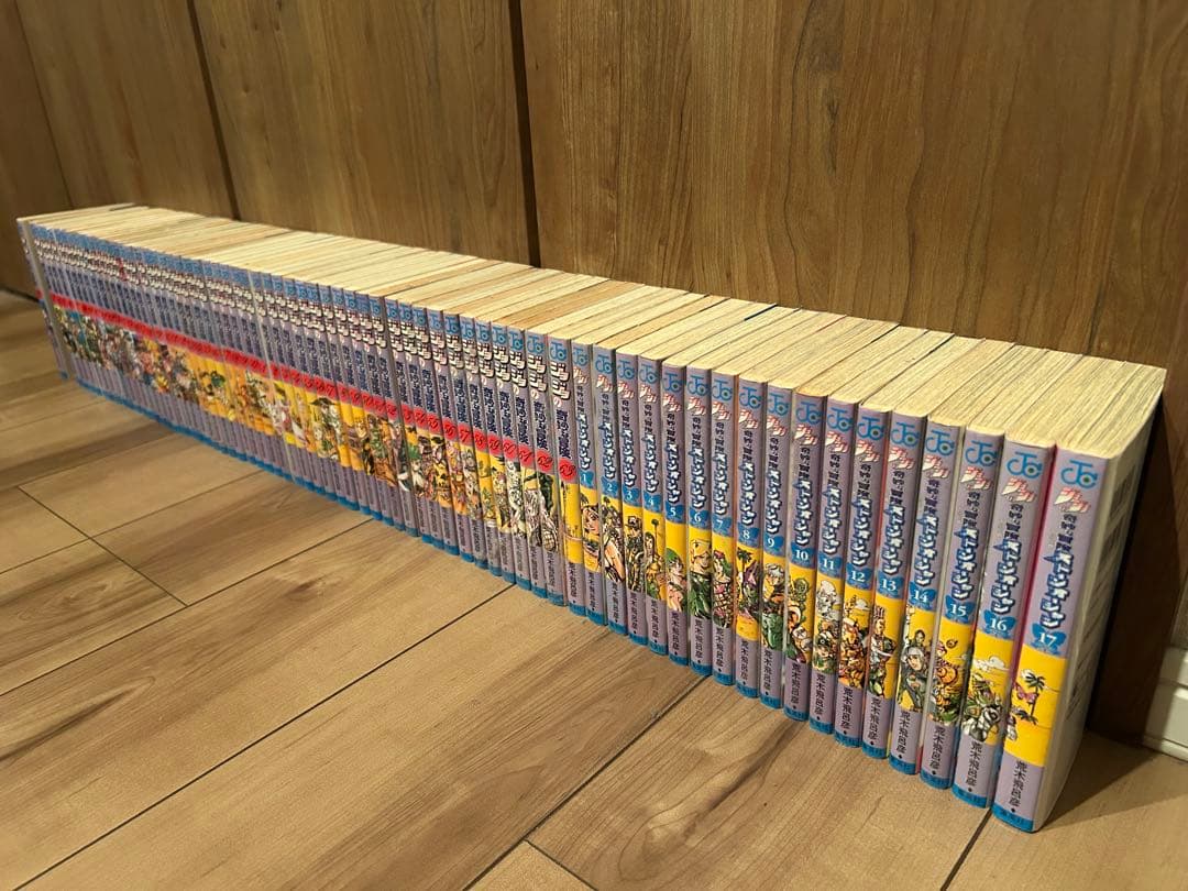 ジョジョの奇妙な冒険　3部から6部セット