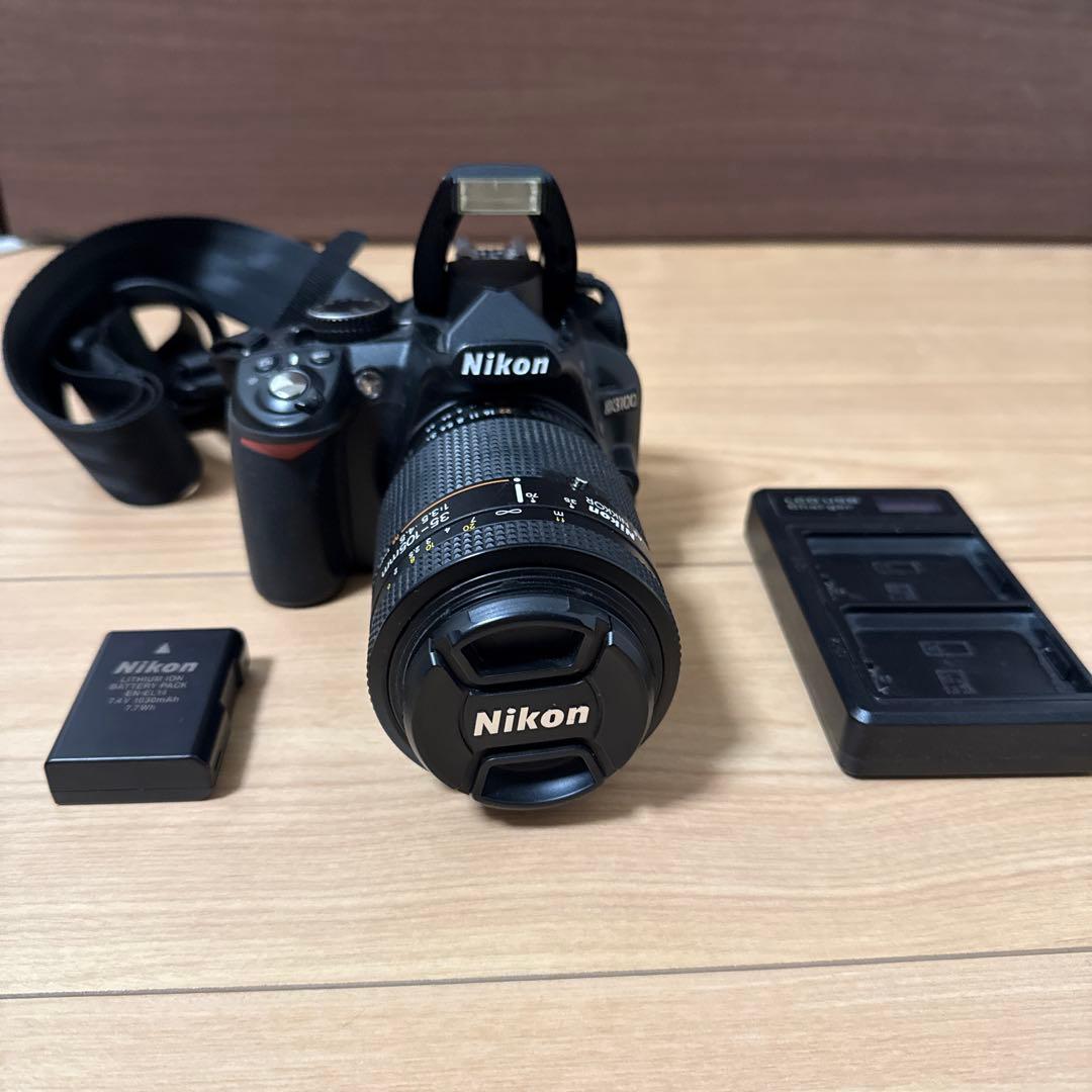 奈*子様 Nikon d3100 35-105mmレンズ、バッテリー、速射ストラ