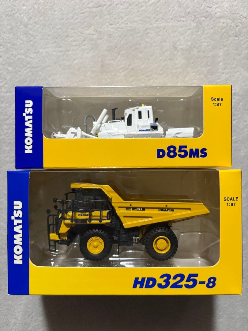 コマツ(KOMATSU) オリジナルミニチュア11点セット＋新規1点