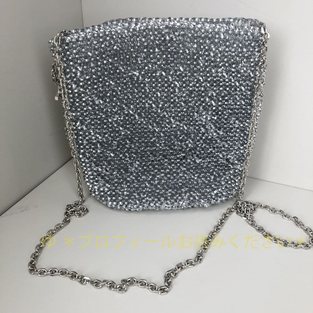 アンテプリマ セッキオスティローゾ ショルダーバッグ シルバー