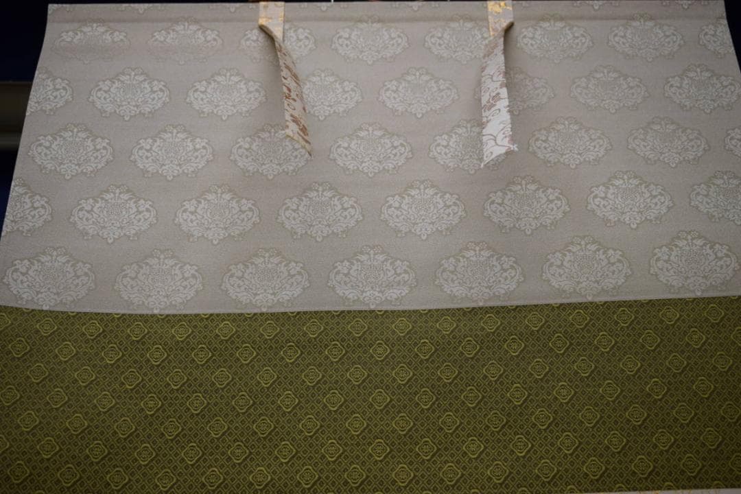 複製/宋人/柳蔭高士図/工芸/布袋屋掛軸HI-127