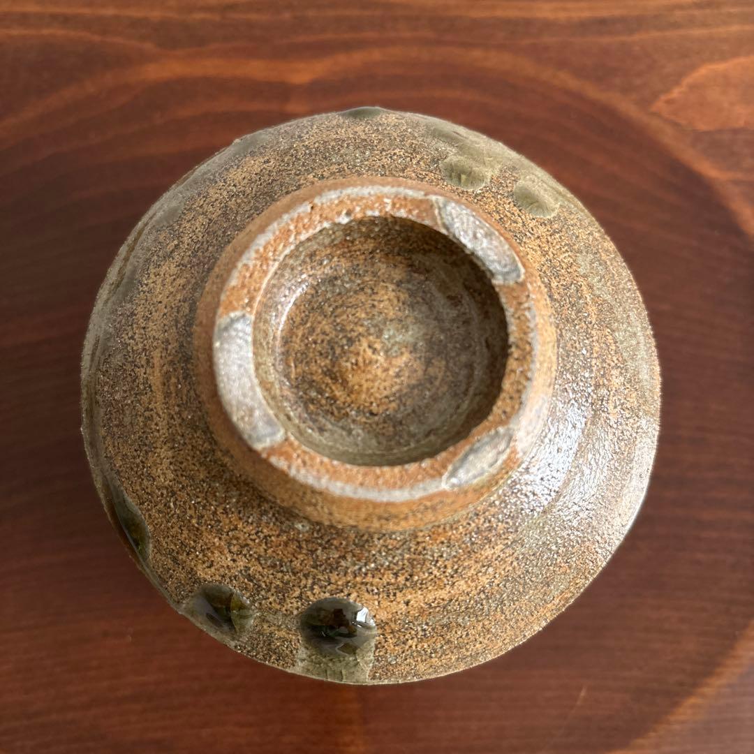 櫛掻　抹茶碗 民藝