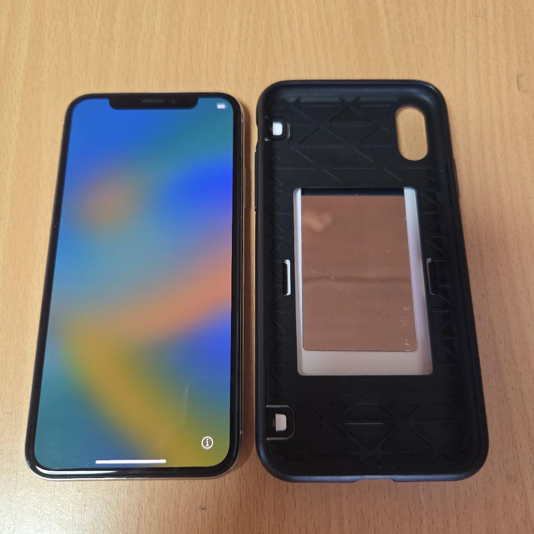 Apple iPhoneX 64GB シルバー