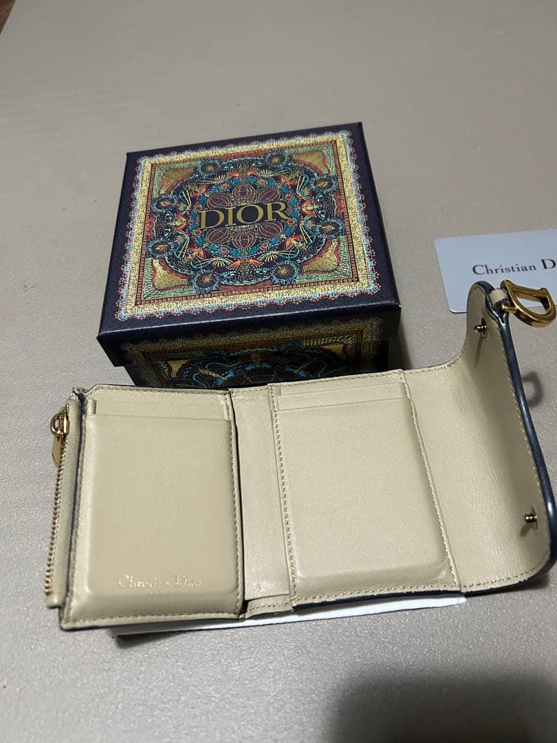 ディオール Dior Saddle ロータス ウォレット