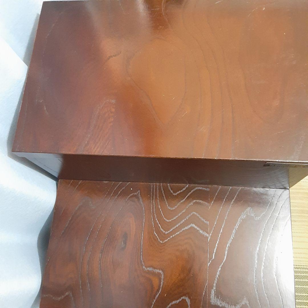 アンティーク家具 階段箪笥 鍵付き 74×76×45 右上がり