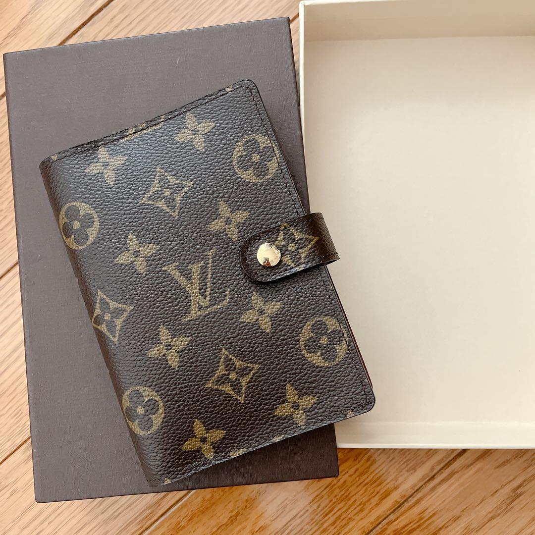【超美品】ルイヴィトン モノグラム 手帳カバー