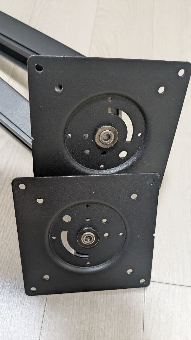 エルゴトロン MXV デスクデュアル モニターアーム マットブラック