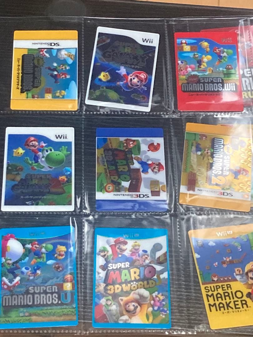 く*ま様 スーパーマリオブラザーズ ウエハース カード 22種コンプ