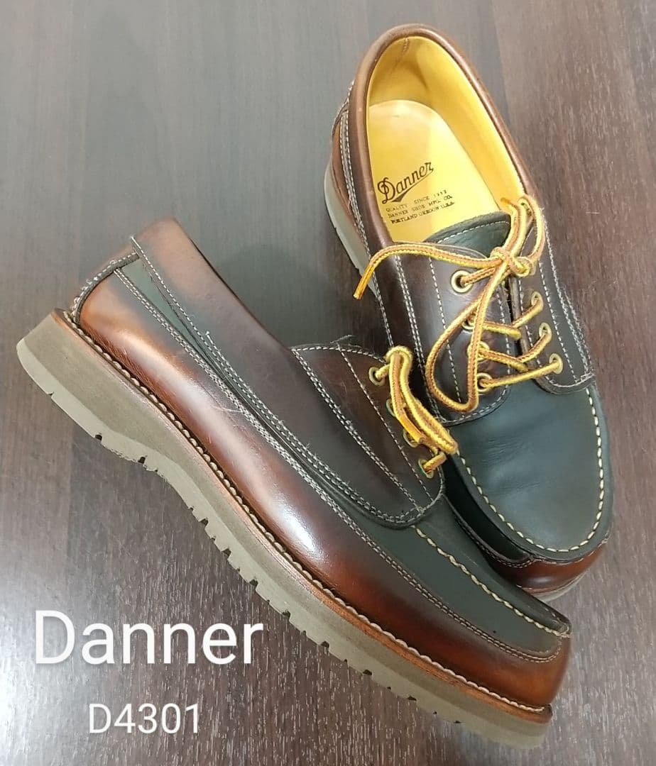 価格変更 Danner D4301 デッキシューズ サイズ 25.5cm