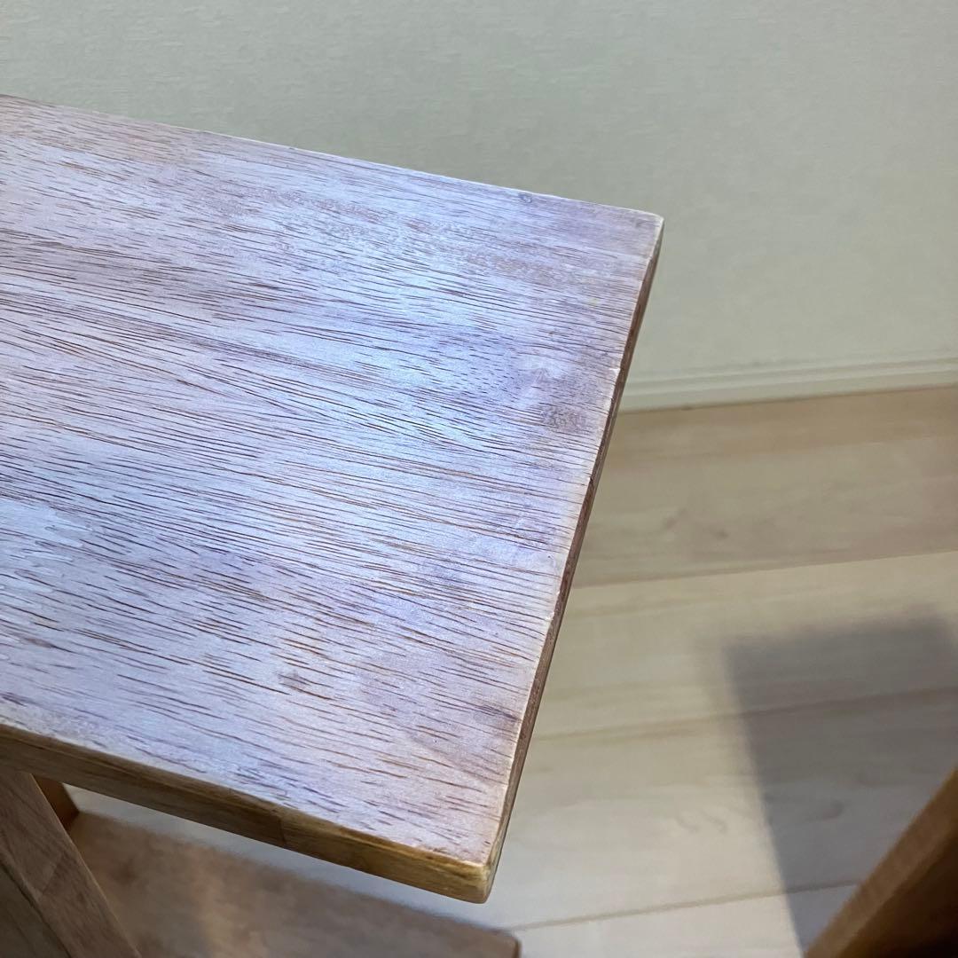 スツール　木製　2個セット　植物棚　アンティーク　収納　サイドテーブル　お得