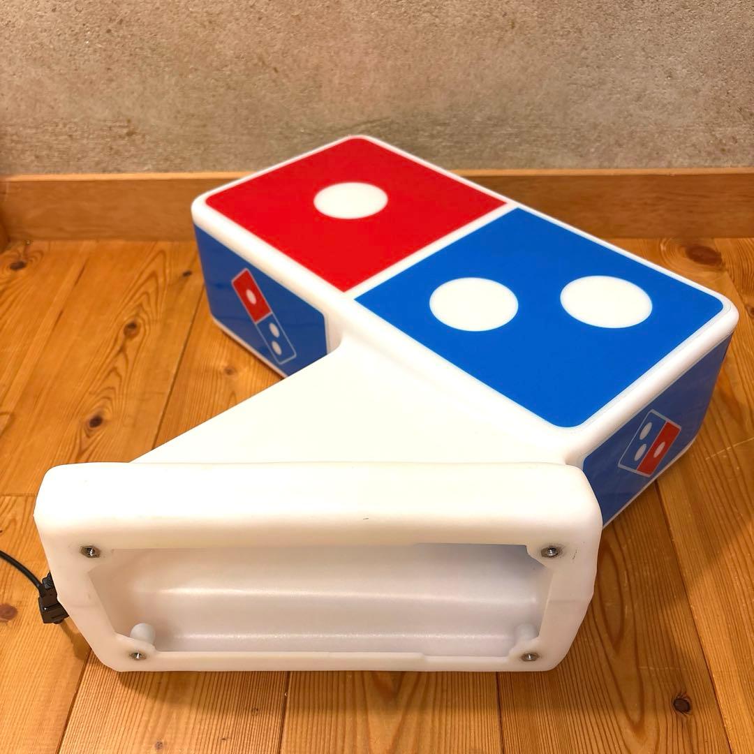 ドミノピザ　ライトアップ　看板　カートッパー　USA 看板　ネオン　ガレージ