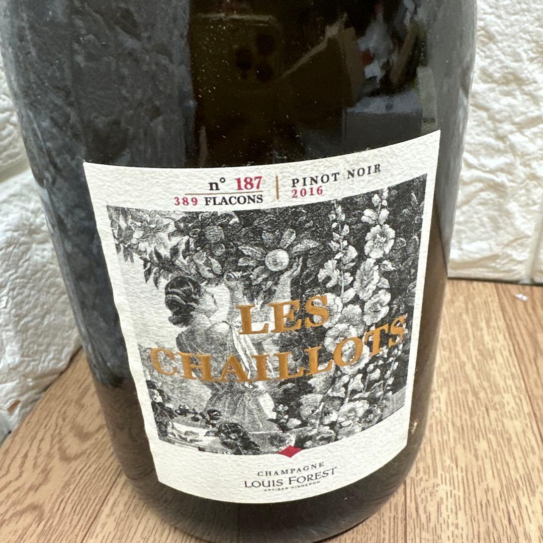 ルイ・フォレ レ・シャイヨ 2016 ブラン・ド・ノワール 1er.Cru MG