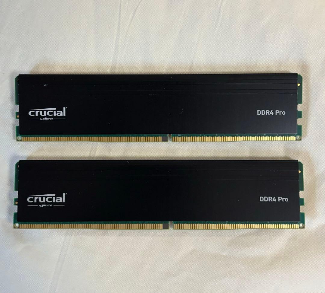 Crucial DDR4 PRO PCメモリー 64GB(32GBx2)