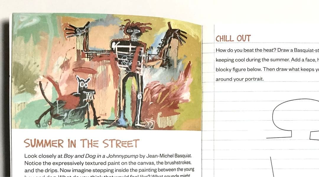 BASQUIAT × BANKSY 美術展 アーティストノートブック