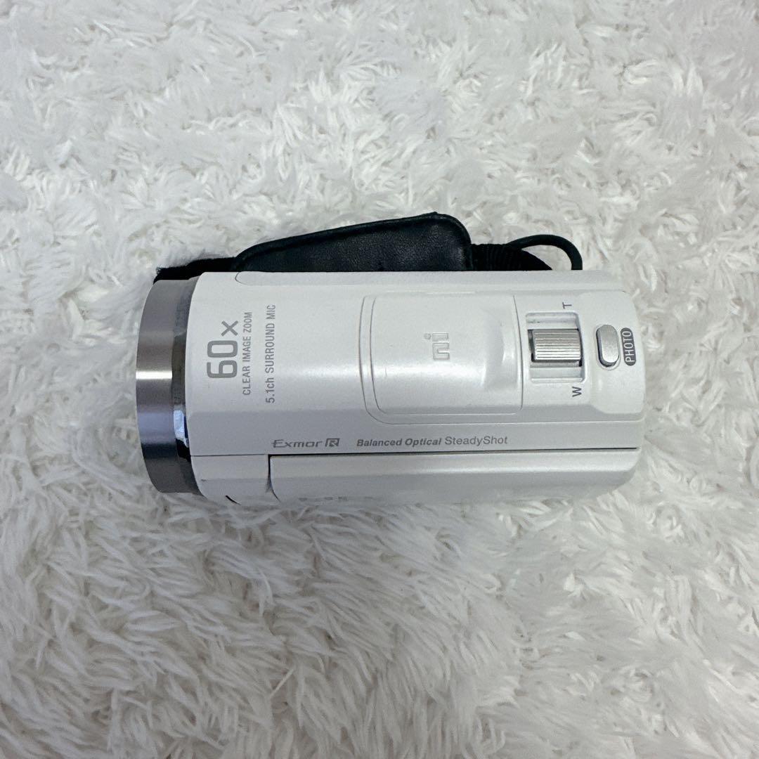 SONY HDR-CX535 バッテリー×3 バッテリーチャージャー　白