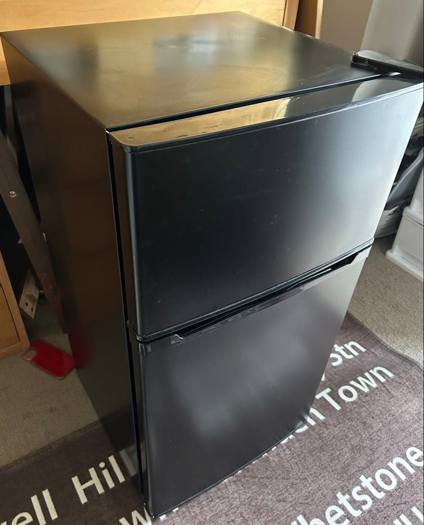 【直接引き取り、兵庫県神戸市】simplus 冷蔵庫 小型 2ドア 90L