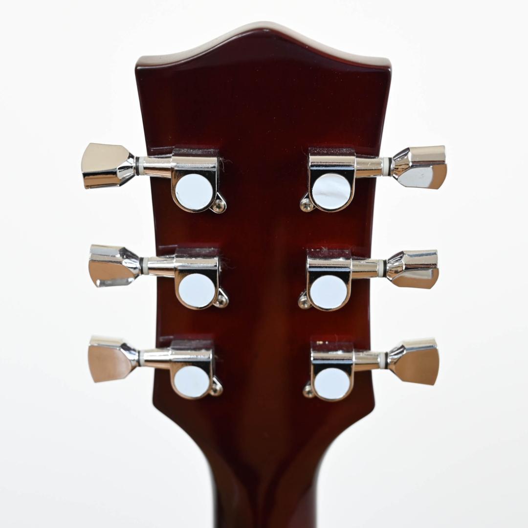 PLAYTECH レスポール型 Fフォール エレキギター サンバースト G006