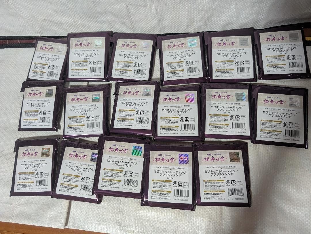 原神 櫻舞万雷 スイパラ アクリルスタンド 未開封17個