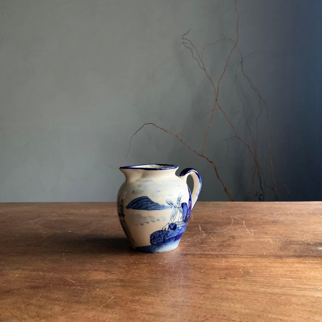 京阿蘭陀 酒注ぎ 注器 古道具 アンティーク 京焼 水注