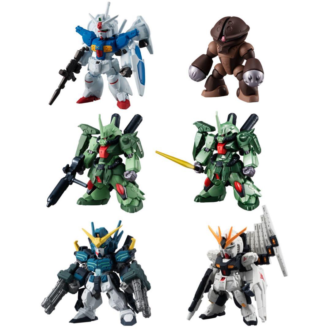 FW GUNDAM CONVERGE 10周年 ♯SELECTION 01〜03