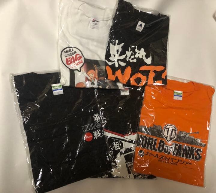 【貴重】ガルパン 【非売品Tシャツセット】WOT