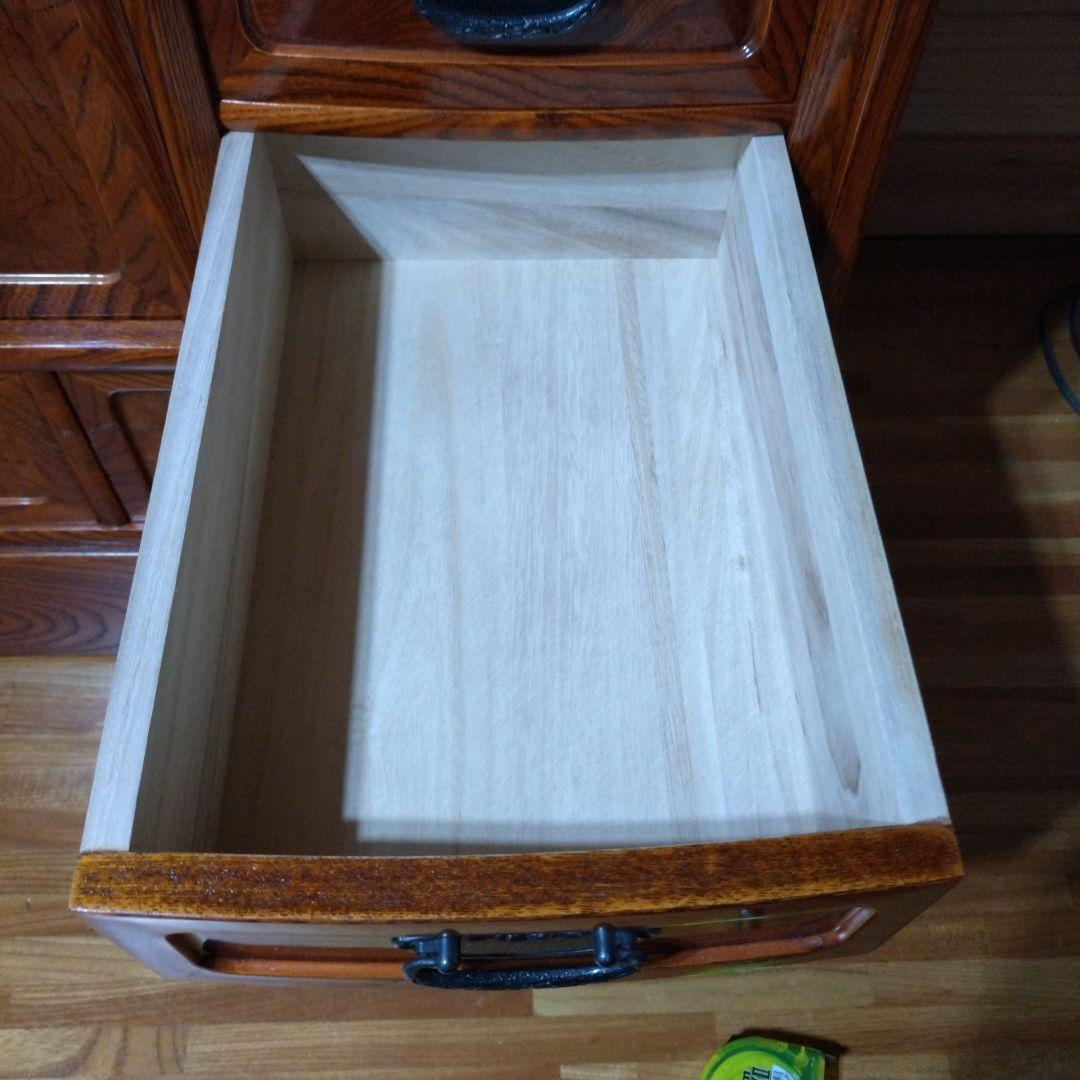 [美品/欠損なし]半軒　茶箪笥　柿棚(下部)※上部同時購入要