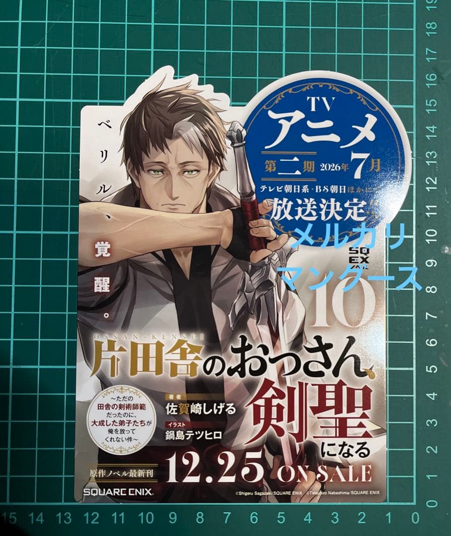 片田舎のおっさん、剣聖になる　ポスター・グッズセット