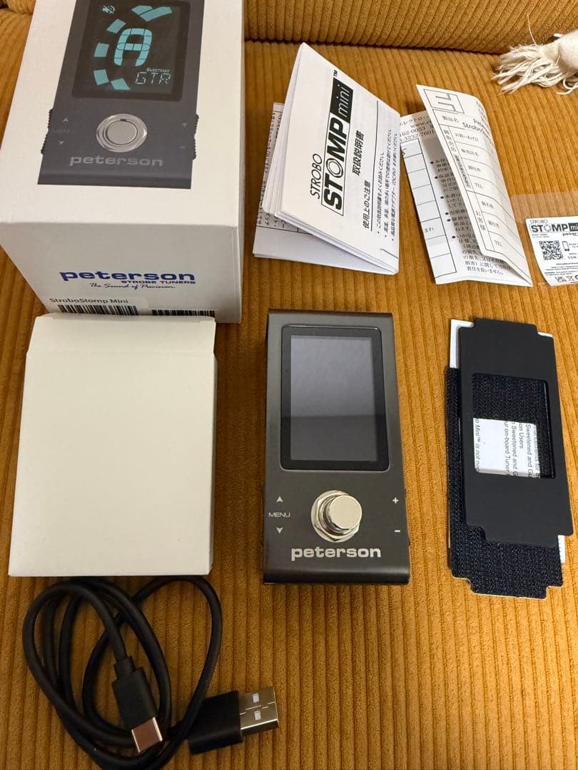 【値引可】peterson strobo stomp mini チューナー