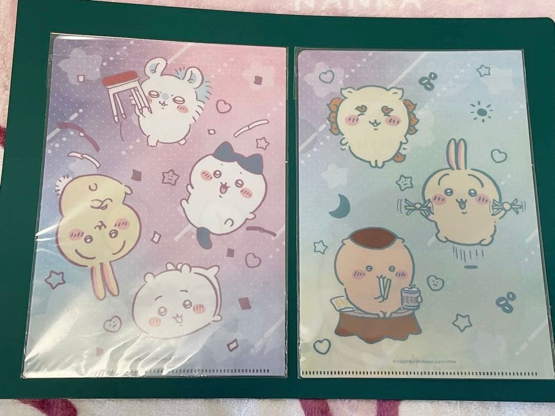 ちいかわ　るんるんお菓子ファイルパック　コンプセット