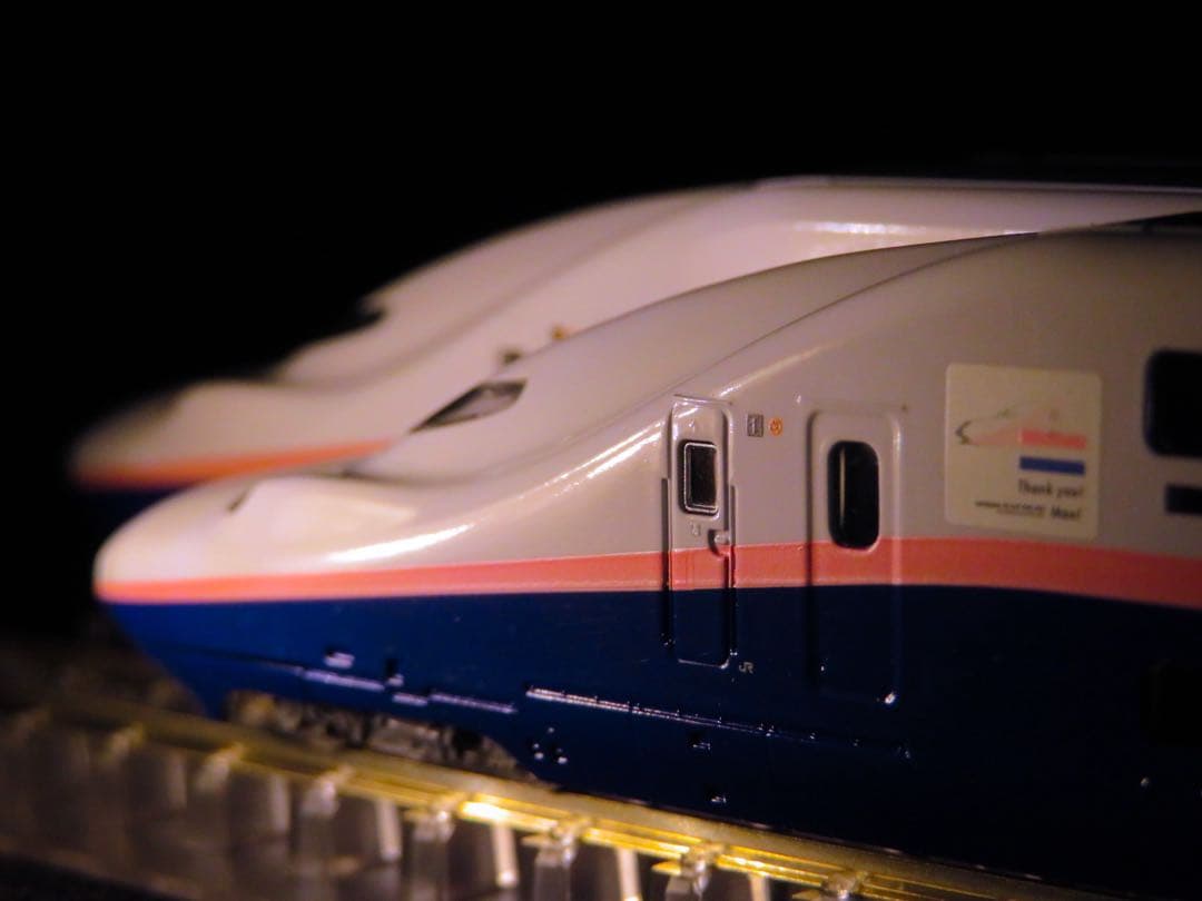 TOMIX E4系 MAX 上越新幹線 新塗装 ラストラン装飾【新品,未使用品】