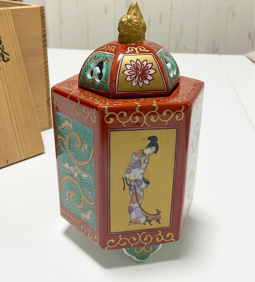 九谷焼ꕤ伊万里ꕤ香炉ꕤ大秀作ꕤ未使用