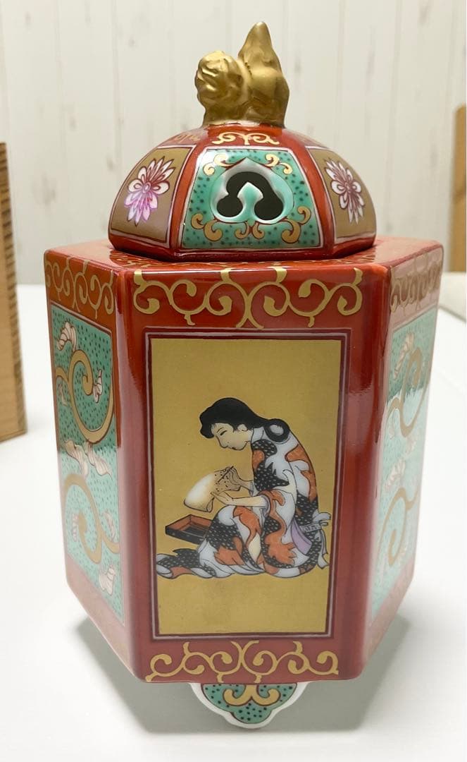 九谷焼ꕤ伊万里ꕤ香炉ꕤ大秀作ꕤ未使用