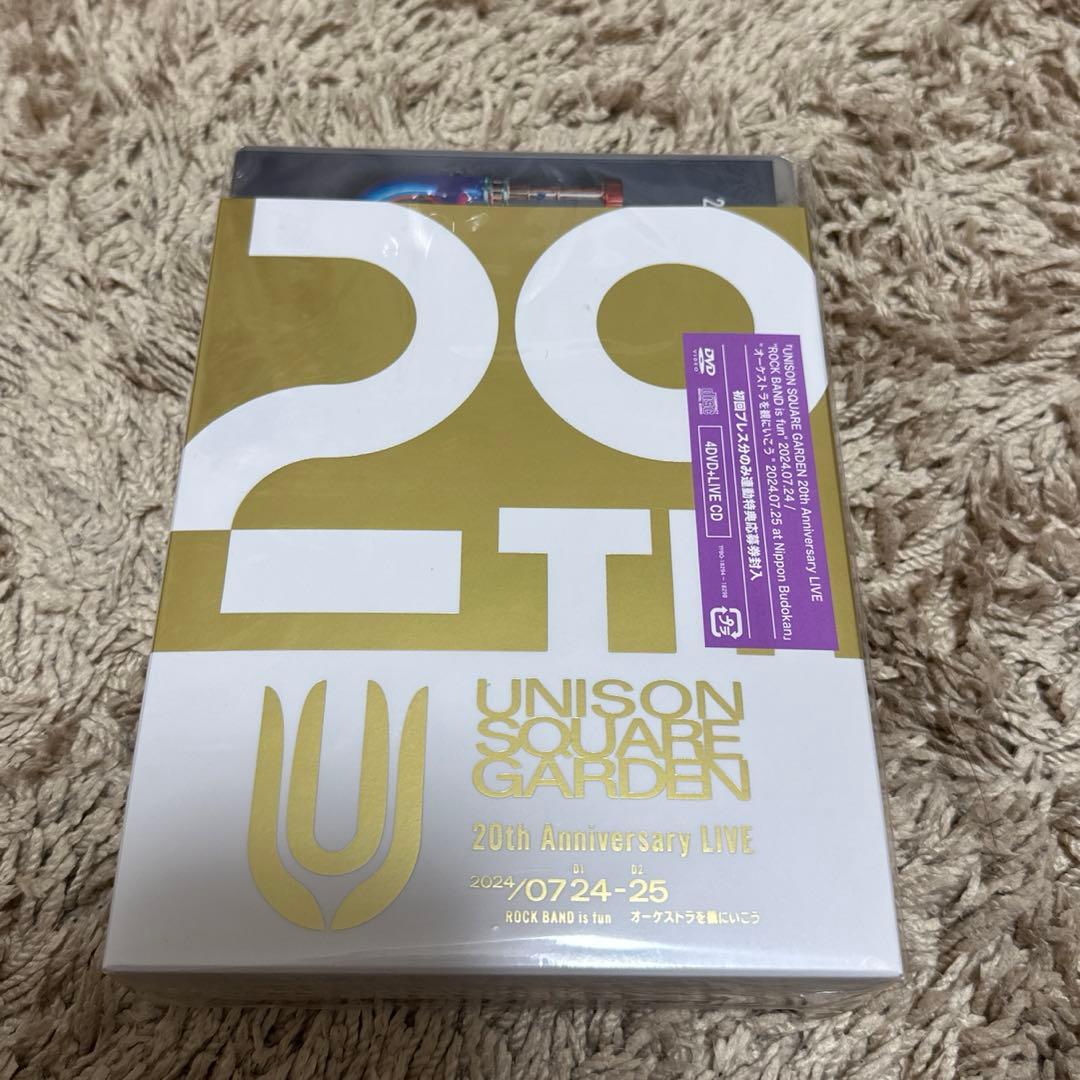 ミュージック USG 20th ROCK BAND is fun DVD