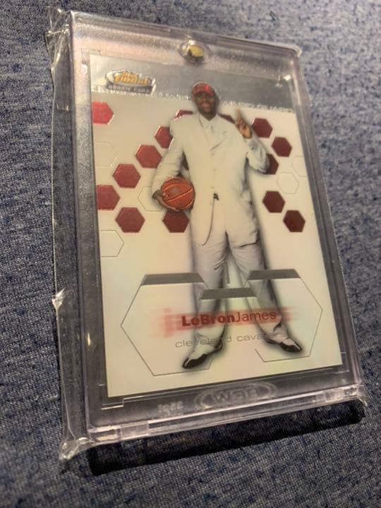 激レア Topps Finest Lebron James RC ルーキー　貴重