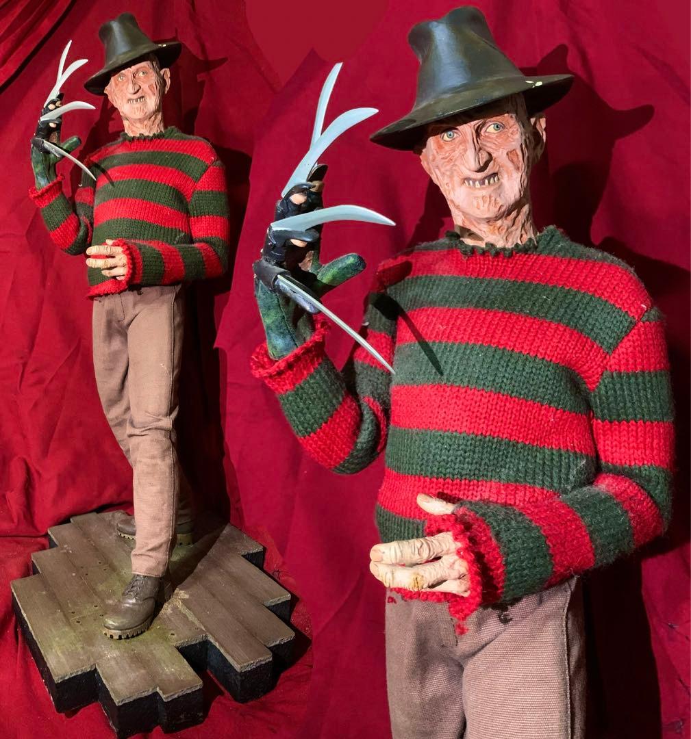 エルム街の悪夢　フレディ・クルーガー　1/4 フィギュア ホットトイズ 系