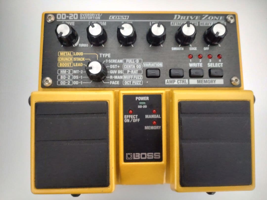 中古BOSS OD-20 DRIVE ZONE オーバードライブディストーション