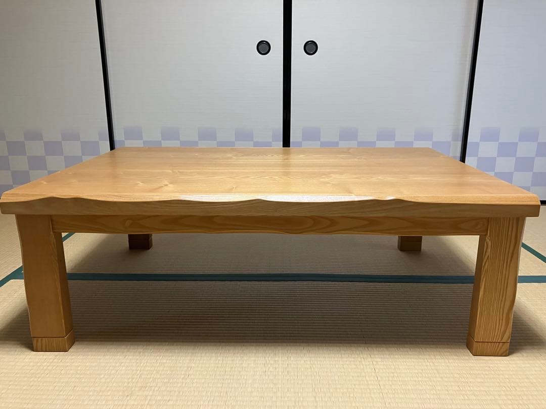 木製 こたつテーブル ナチュラルウッド