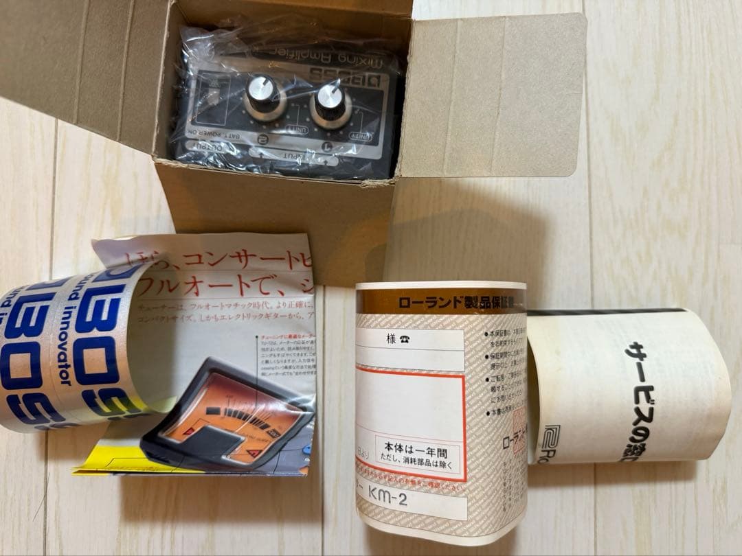 新品 BOSS KM-2 アナログミキサー プリアンプ
